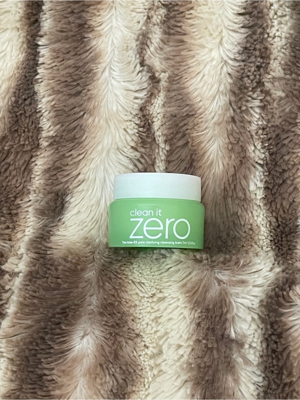 Clean It Zero Tea Tree Pore Clarifying Cleansing Balm Mini New